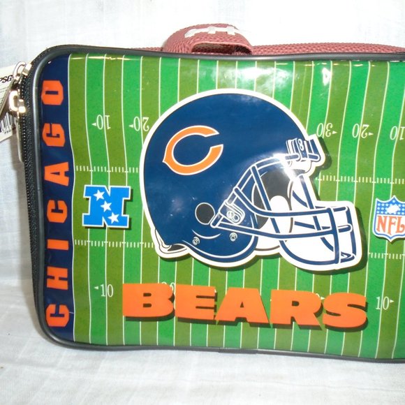 NFL Chicago Bears Football Team Soft Style Lunch Box Pro Specialties Group PSG - Picture 1 of 5